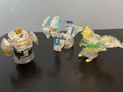 Lot Of 12 Bakugan Battle Brawlers  incl 1 Diamond   7 Metal Cards  10 Baku-cores