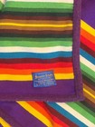 Vintage Beaver State Pendleton Woolen Mills Multicolor Stripes Blanket 58x76 Usa