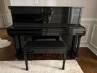 Essex Eup-116 Upright Piano Ebony 88 Keys Designed By Steinway   Sons