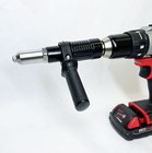 Rivet Gun Adapter Riveter Drill Converter Attachment For Electric Drill Riveting