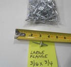 Rivets Large Flange 100 Pc  3 16 X 3 4  Aluminum Head Steel Mandrel Pop Rivet