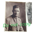 Handsome Wwi Soldier Vintage Photo Lot- Injured In France - Masonic Member