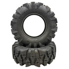 Set Of 2 - 25x8 00-12 6 Ply Atv Tire