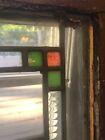 Antique American Stained Leaded Glass Window Architectural St Louis Arts Crafts