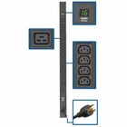 Tripp Lite Pdu Metered 16 C13 4 C19 3 2 3 8kw 208 240v C20 l6-20p 10ft Cord