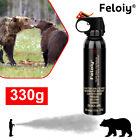 Feloiy 11 Oz  Bear Repellent Spray  30 Ft Range New Epa Approved