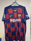 Ousmane Dembele Autographed Barcelona Jersey   Beckett Coa   Bas   Size Xl