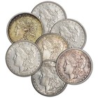Morgan Silver Dollar Coin - Roll Of 20 - Cull Au Details - Pre 1921 Random Date