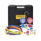 Hvac Gauges Ac Manifold Gauge Set For R410a R134a R22 Refrigerant For Home Ac   