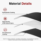 Waterproof Outdoor Bike Cover 1-3 Bicycle Uv Rain Dust Wind Proof With Lock Hole