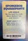 Dave N Busters Spongebob Squarepants Arcade Game Card 