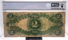 Pcgs  1917 - United States - Red Seal  2 Large Size Us Legal Tender Cf 15 Fr 60