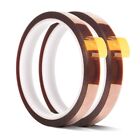 A-sub 4 Rolls Polyimide High Temperature Tapes Heat Resistant Kapton 10mm  20mm