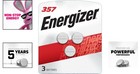 3 Pack Of 357 303 Silver Oxide Batteries - 1 5v For Watches   Medical Devices
