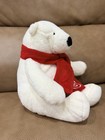 Coca Cola Bear With Scarf Plush Animal 2012