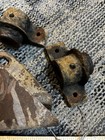  3  Antique Hit Miss Gas Engine Iron Cart Axle Bolster Maytag Briggs Stratton Et
