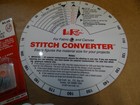 Susan Bates Peg-it Red Knitting Counter -  Lo Ran Stitch Converter   Misc 