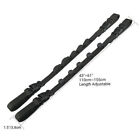 2 Pack 5 Slot Vehicle Fishing Rod Rack Pole Holder Belt Strap Carrier For Car