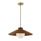 Kalena 19 5  Pendant - Pnd4200 - Natural brass - Safavieh