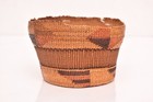 Rare Antique Northwest Coast Alaska Tlingit Native American Indian Basket  As-is