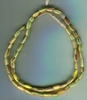 African Trade Beads Vintage Antique Venetian Glass Old Striped Melon Beads