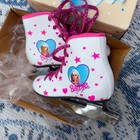Y2k 1994 Brookfield Barbie Girls Ice Skates W box Dbl Bladed Little Kids Sz11