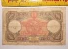 Old Italian 100 Lire 1936 Note  Pick 55