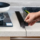 2pcs Kitchen Silicone Stove Counter Gap Cover Oven Guard Spill Seal Slit Filler
