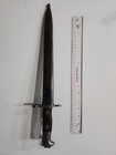 Rare Original Vintage Us M1892 Krag Rifle Bayonet   Early Scabbard Made In 1899