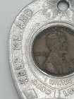 1952 Penny Encased  Keep Me And Never Go Broke Token Good Luck Cleveland Oh