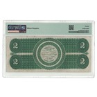 1862 Legal Tender  2 Note Fr 41a Pmg 20 Chittenden Spinner Series 3-88