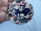Vintage 1988 Buffalo Bills Nfl Football Pin Back Button Jim Kelly Qb  12