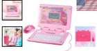 Kids Educational Laptop Computer Pink For Ages 5  Learning Games