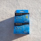 Sony Mini Dv Dvc Tape Premium Dvc Video Cassette 60 Min New Sealed 4 Pack New