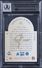 Shaquille O neal Signed 1993 Upper Deck Se Die Cut As  e13 Card Auto 10 Bas Slab