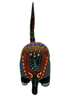 Armadillo Oaxacan Mexican Alebrije Folk Art Wood Carved Hand Painted Signed
