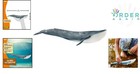 Wild Life Blue Whale Figurine Realistic Aquatic Animal Play Toy For Kids