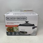 Black decker 16-cup Rice Cooker   Steamer  White Rc516c