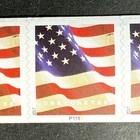 Us Sc  5159 Cf6  2017 Forever Us Flag   Coil Strip Of 5  Pnc5 Plate  p1111