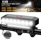 Super Bright Bicycle Front Headlight Usb Rechargeable Led Bike Light Waterproof