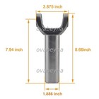 3-3-5551x Drive Shaft Transmission Slip Yoke Fit For Np 246 261 263 Gm Th400