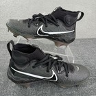 Nike Cleats Mens Size 7 Metal Black Grey Alpha Huarache Nxt Baseball Dj6517-010