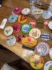 Vintage Pinback   Keychain Lot North Dakota Minnesota Police Politics Threshing