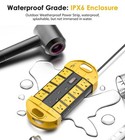Outdoor Power Strip Weatherproof With 8 Plug  Waterproof Extension Multiple Outl