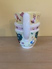 Disney Store Parks Alice In Wonderland Queen Of Hearts Triple Stacked Teacup Mug