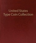Whitman Prestige    Coin Album - U s  Type Coin Collection  burgundy 