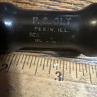 Vtg  Early Pincher Style P  S  Olt Duck Call Pekin  Ills 