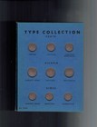 Whitman Type Collection Album Holds 21 Coins Cents-dollars   Birth Year
