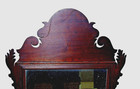 Original Antique American Federal Chippendale Mirror Late 18th Early 19th C 