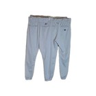 2 Pair Baseball Pants Easton   Wilson Mens Light Gray Sz Mens Med Elastic Ankle 
